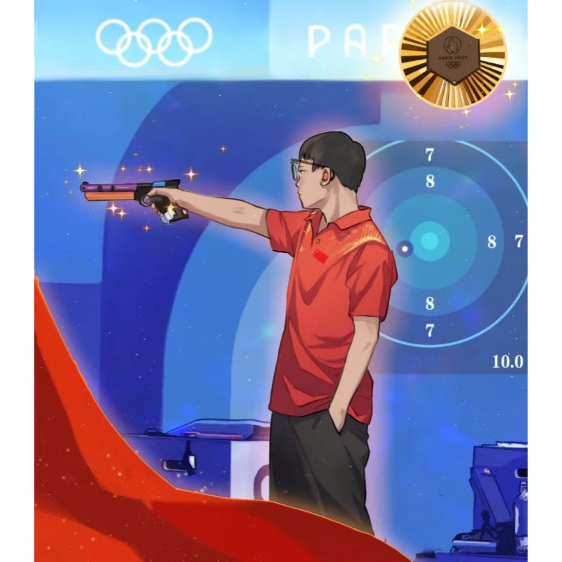 CSTAG Ai Intelligent Target Shooting Gun Set Toy Pistol Scoring Game Indoor Outdoor Battle Sports Game Toy Gift For Kids