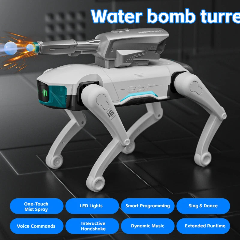 New Y16 Intelligent AI RC Robot Dog Voice Dialogue APP Remote Control Programming Singing Dancing Machine Dog Kids Gifts Toys