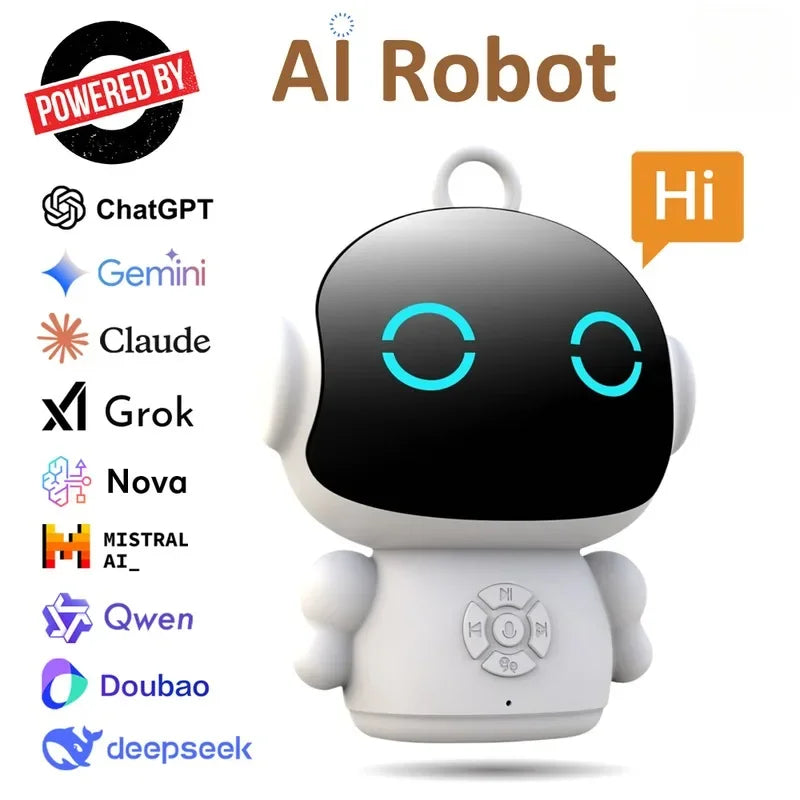 Smart AI Robot WiFi Early Education Toys for Children Speech Recognition & Voice Interactive Educational Learning Machine