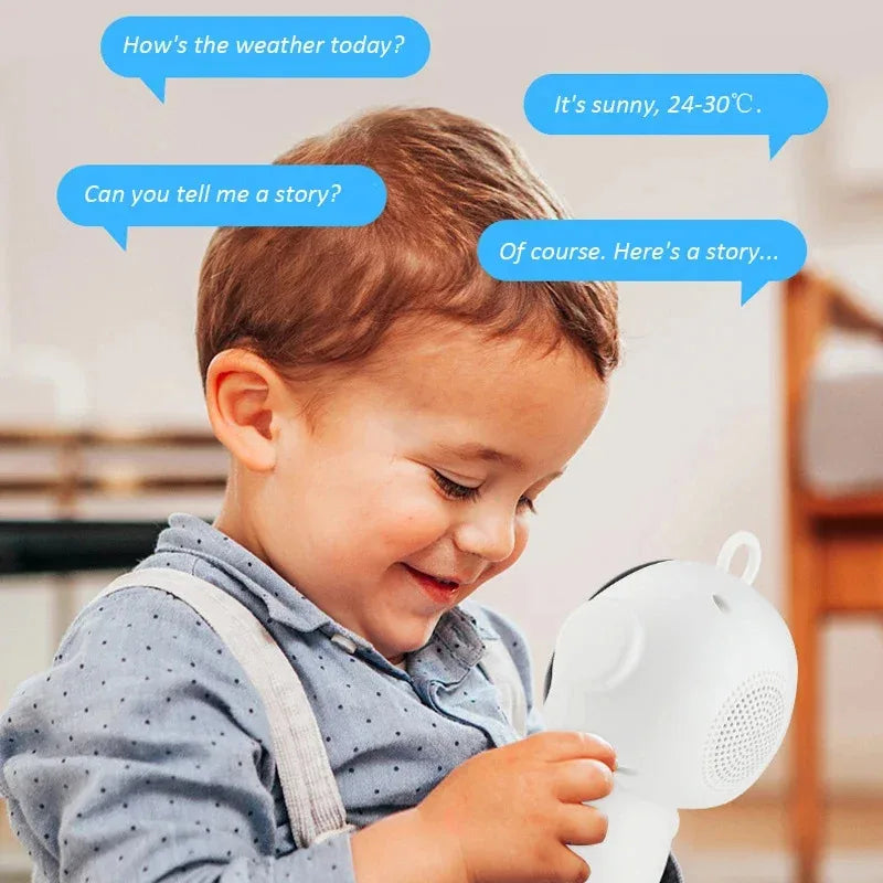 Smart AI Robot WiFi Early Education Toys for Children Speech Recognition & Voice Interactive Educational Learning Machine