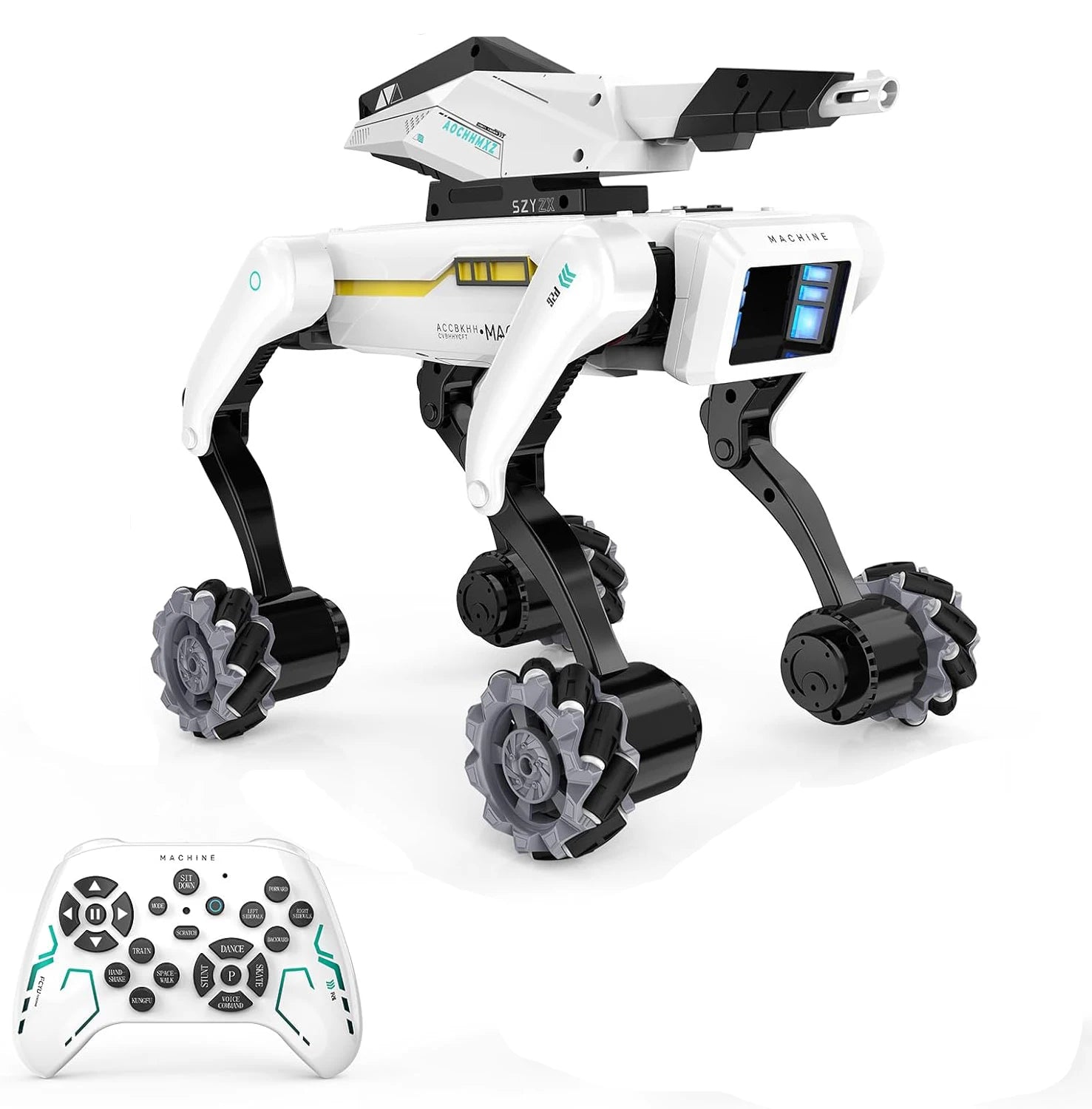 Intelligent AI RC Robot Dog Voice Dialogue APP Remote Control Programming Singing Dancing Machine Dog Kids Toys