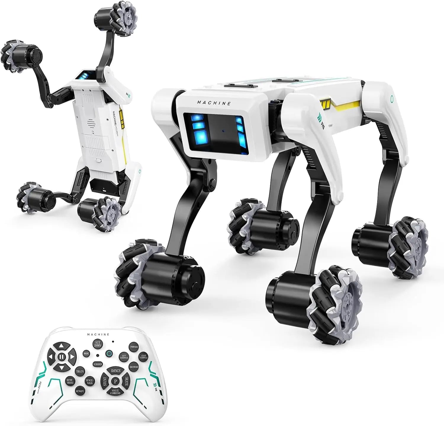 Intelligent AI RC Robot Dog Voice Dialogue APP Remote Control Programming Singing Dancing Machine Dog Kids Toys