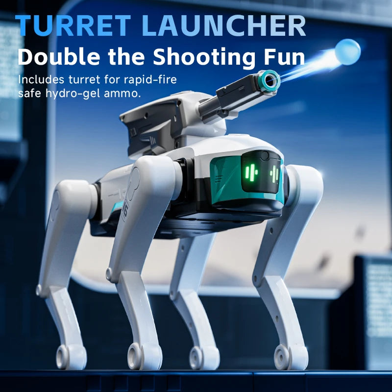 New Y16 Intelligent AI RC Robot Dog Voice Dialogue APP Remote Control Programming Singing Dancing Machine Dog Kids Gifts Toys